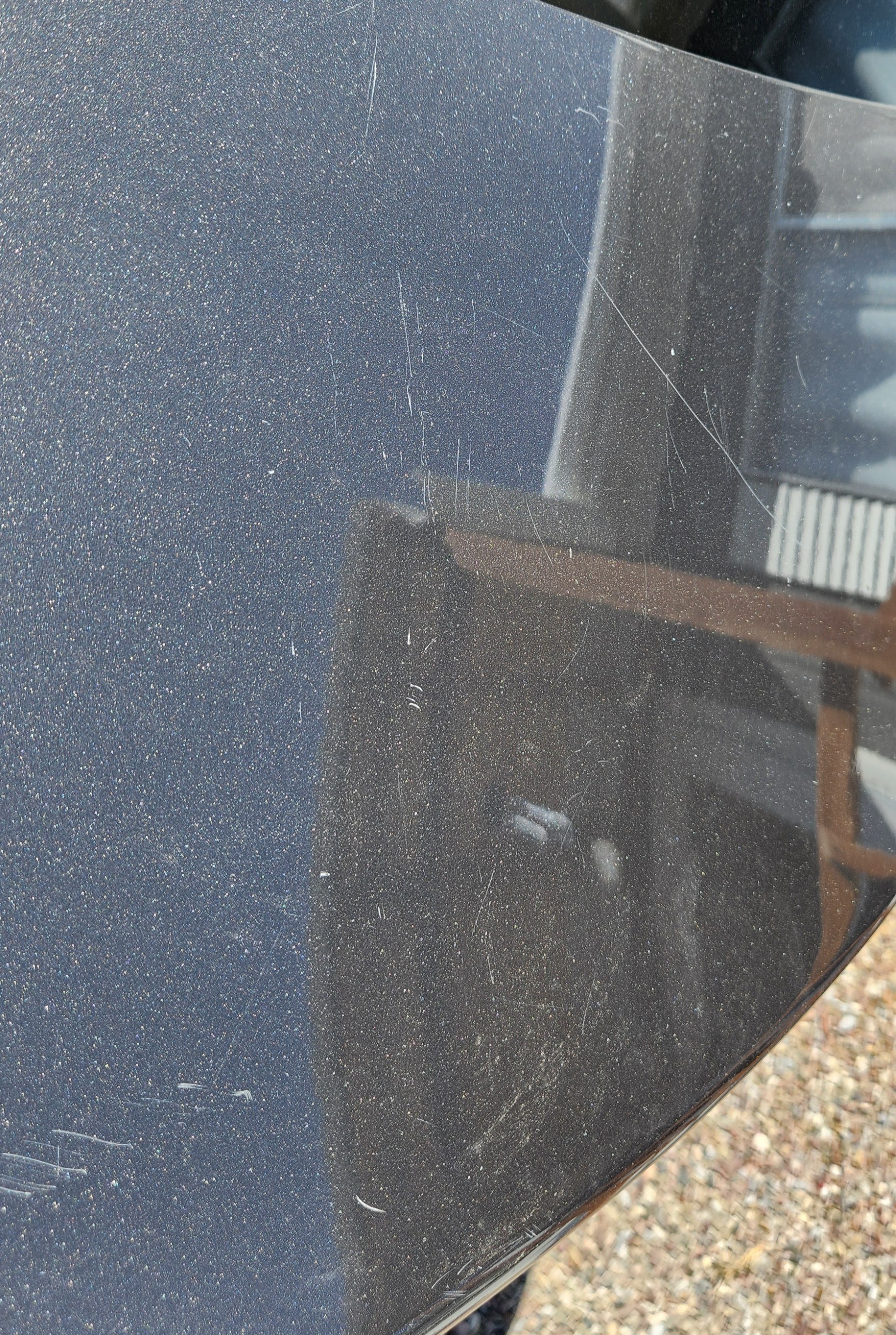 More exterior scratches.
